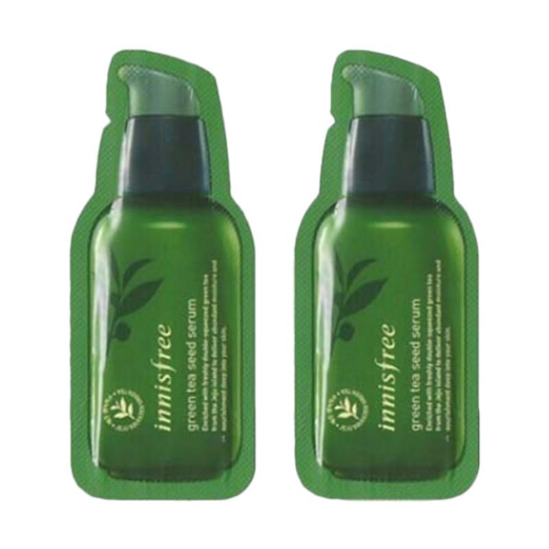 Promo Innisfree The Green Tea Seed Acne Serum Wajah Jerawat [2 pcs