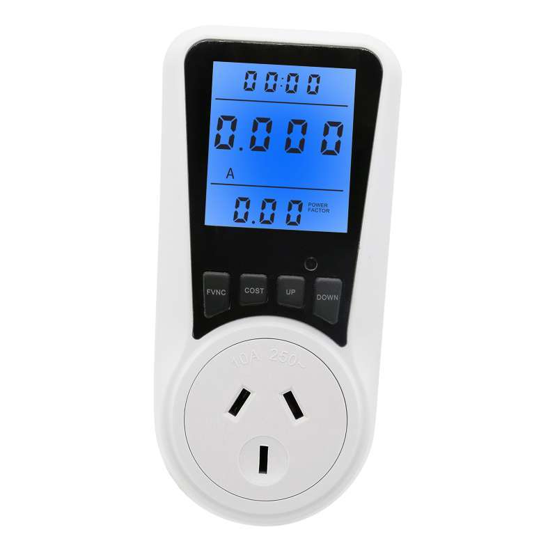 Promo Electricity Monitor Power Meter Plugin Socket Power Meter Power