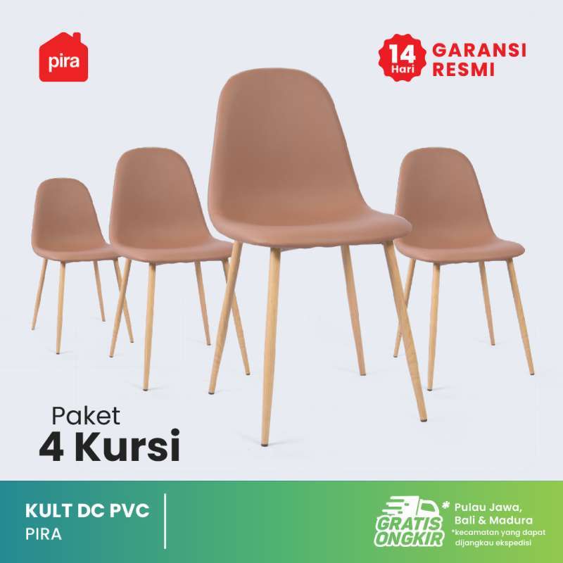 Promo PIRA - KULT DC PVC Kursi Kerja / Kursi Makan / Kursi Belajar ...