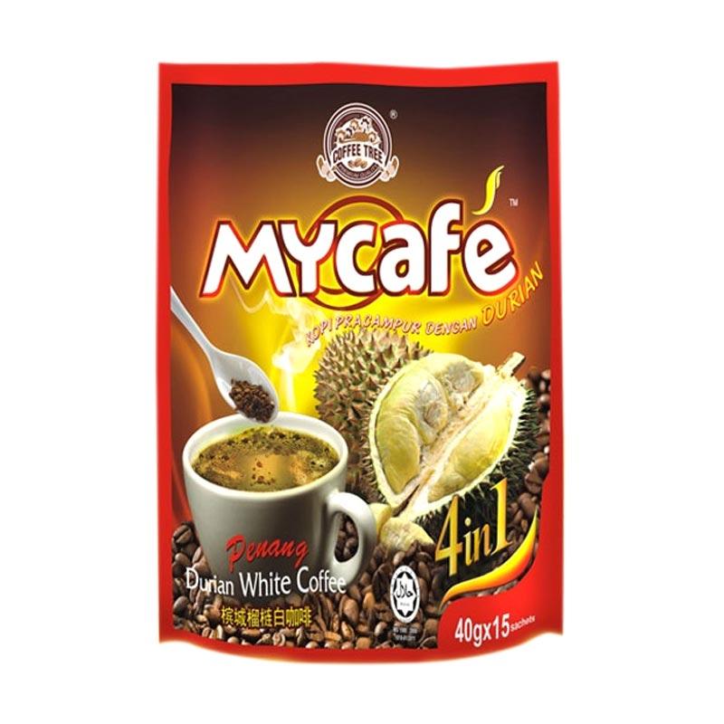 Promo COFFEE TREE Mycafe Penang 4in1 Durian White Coffee Minuman Kopi