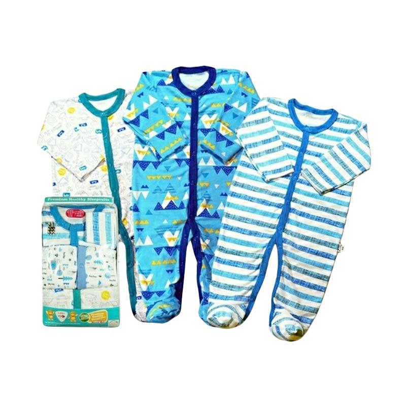 Promo Libby Sleepsuit Boy - Random Motif [3 pcs] di Seller Baby Legend