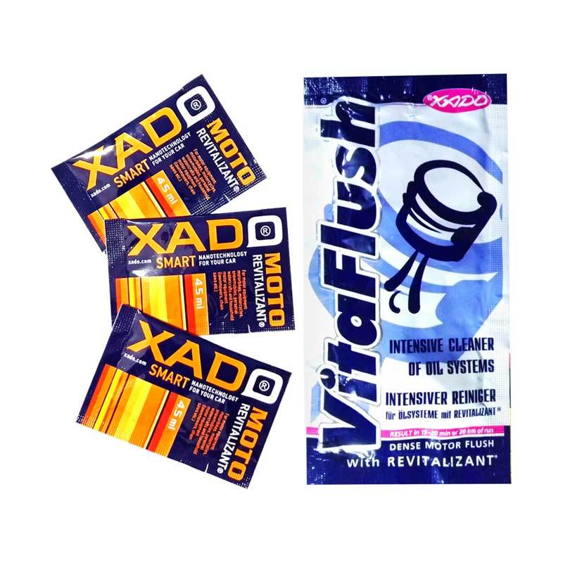 Promo Xado Xgr For Small Engine [3 Pcs] + Vitaflush [20 Ml/ Set Bundle