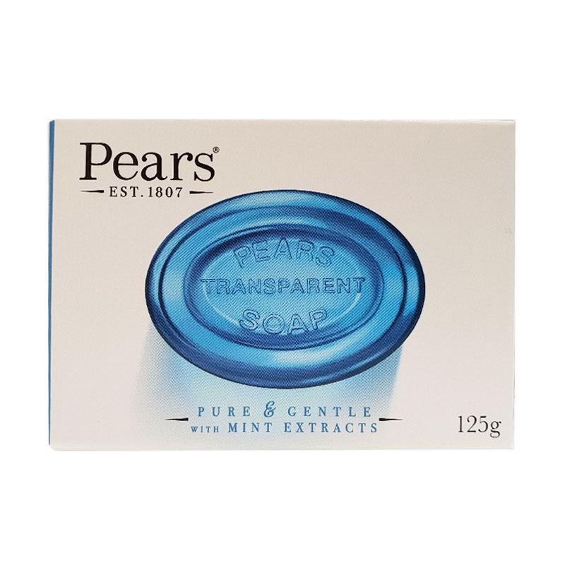 Jual Pears Est.1807 Transparent Soap With Mint Extracts Sabun Mandi Batang [125 gr] di Seller