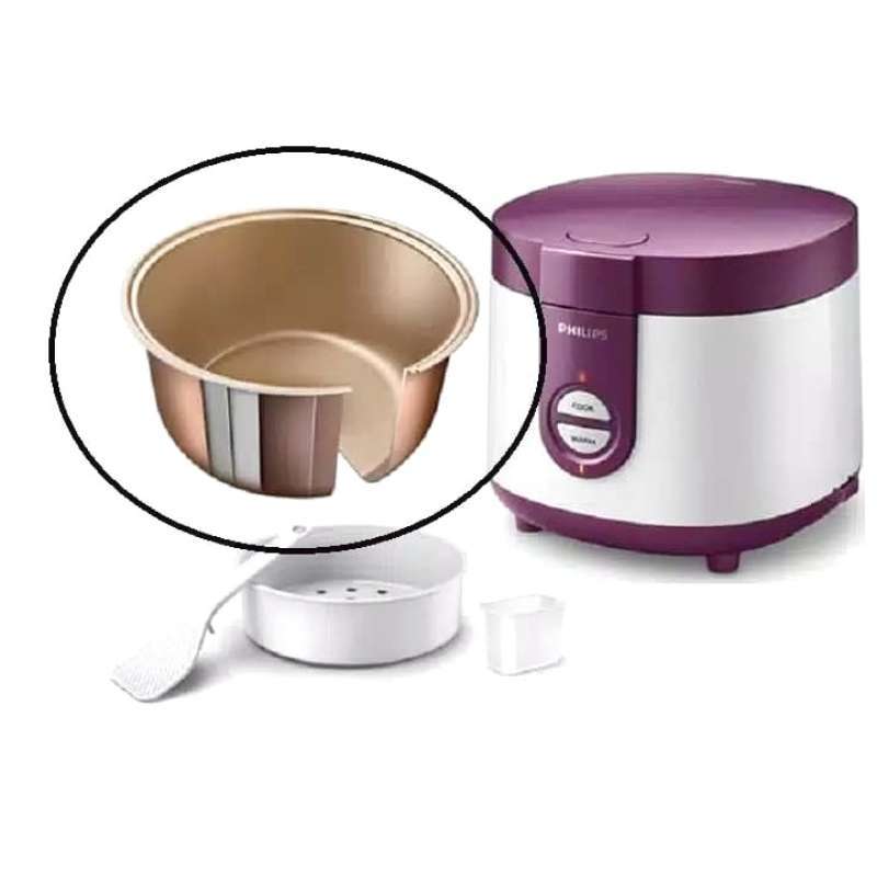 Jual Jual Panci / Teflon / Inner Pot Rice Cooker Philips Hd3116 Hd3126 Hd3030 di Seller deviagus