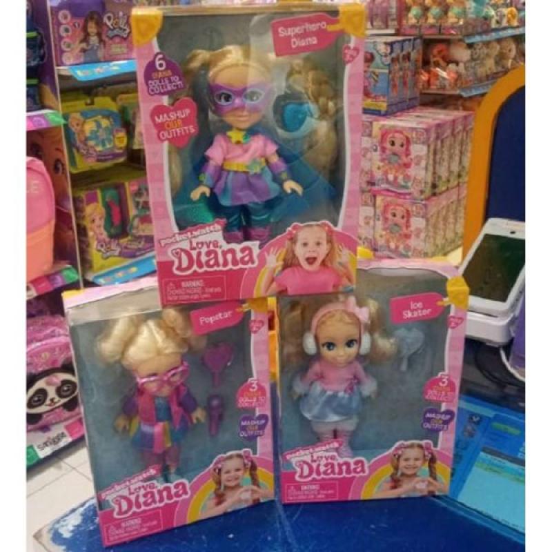 Jual Sale Pocket Watch Love Diana Superhero Diana/PopStar/ICe Skater Ori di Seller BabyEmilyC