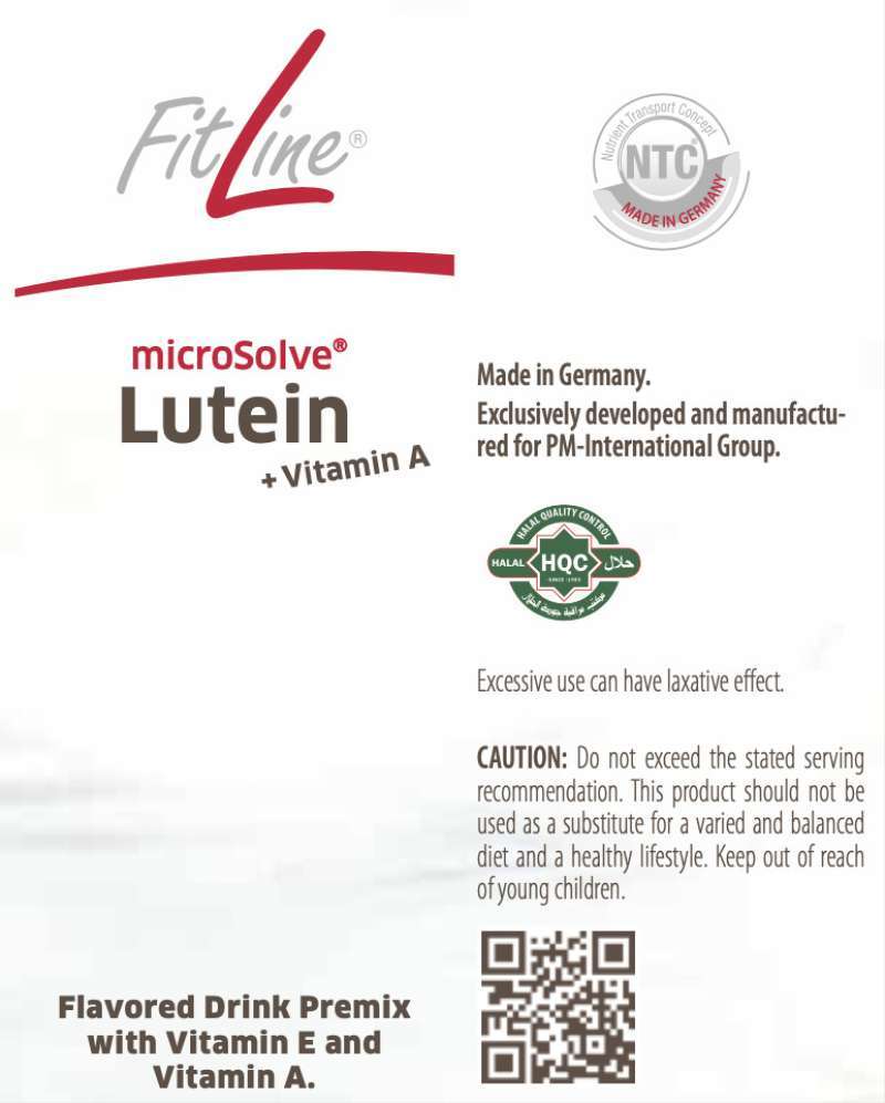 Promo FITLINE LUTEIN ZEAXANTHIN VITAMIN A VITAMIN E UNTUK KESEHATAN