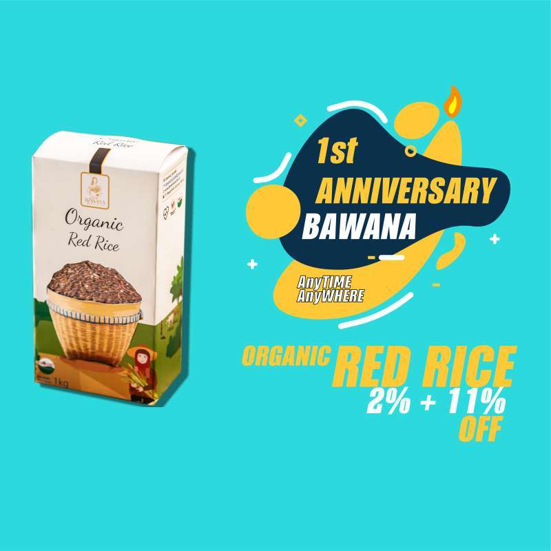 Jual Bawana Anniversary Red Rice Organic di Seller PT. Bawanindo Gunung