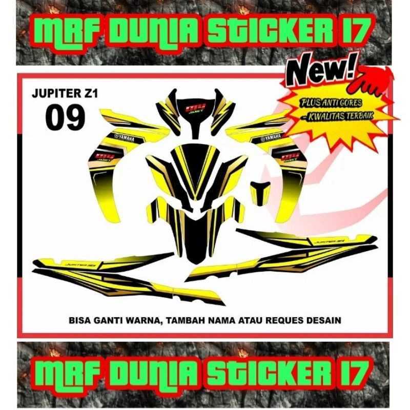 Jual Sticker decal Jupiter Z1 Full Body stiker dekal Jupiter Z1 Full
