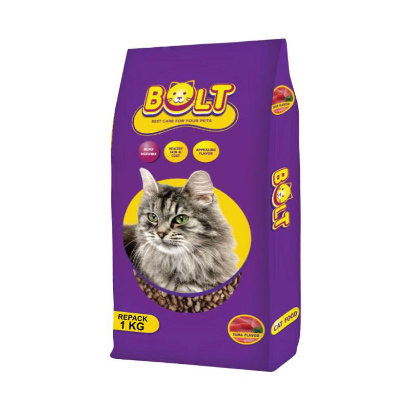 Jual BOLT CAT Food Makanan Kucing [1 kg/ Repack] kibble IKAN di Seller