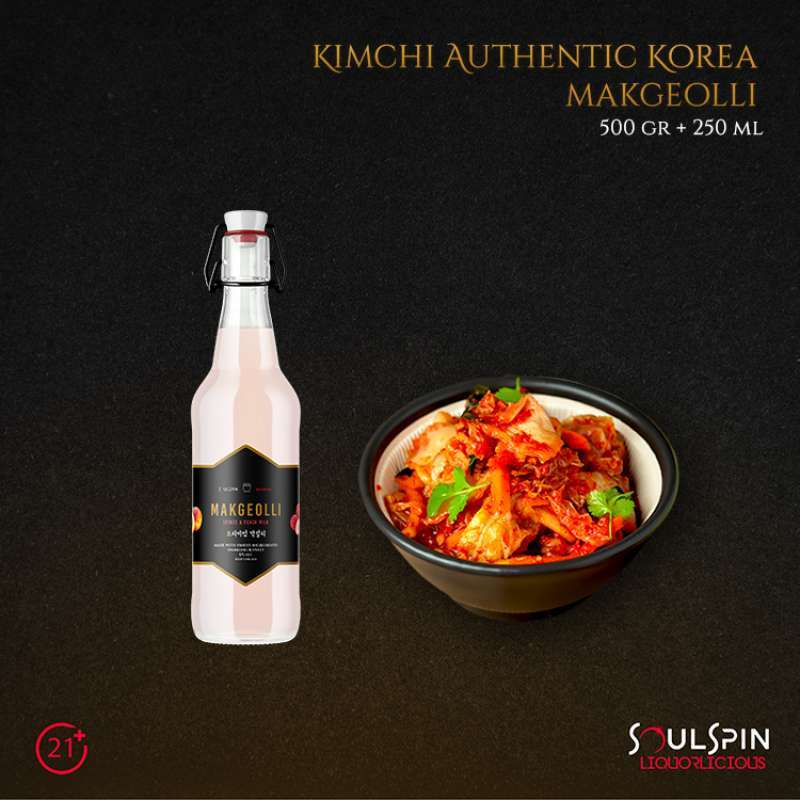 Jual Makgeolli Korea Rice Wine 250ml [ Botol Kaca ] - Lychee Peach ...