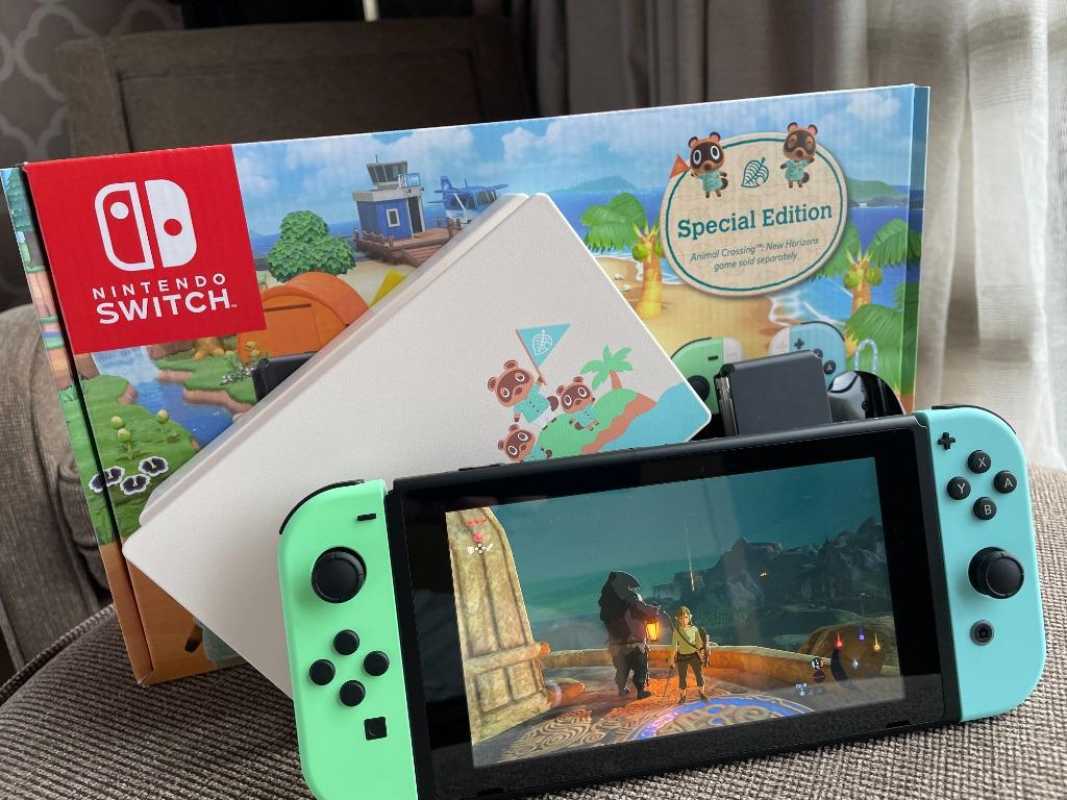 Jual Nintendo Switch Console V2 HAC 001 Animal Cfw Atmosfere 256GB