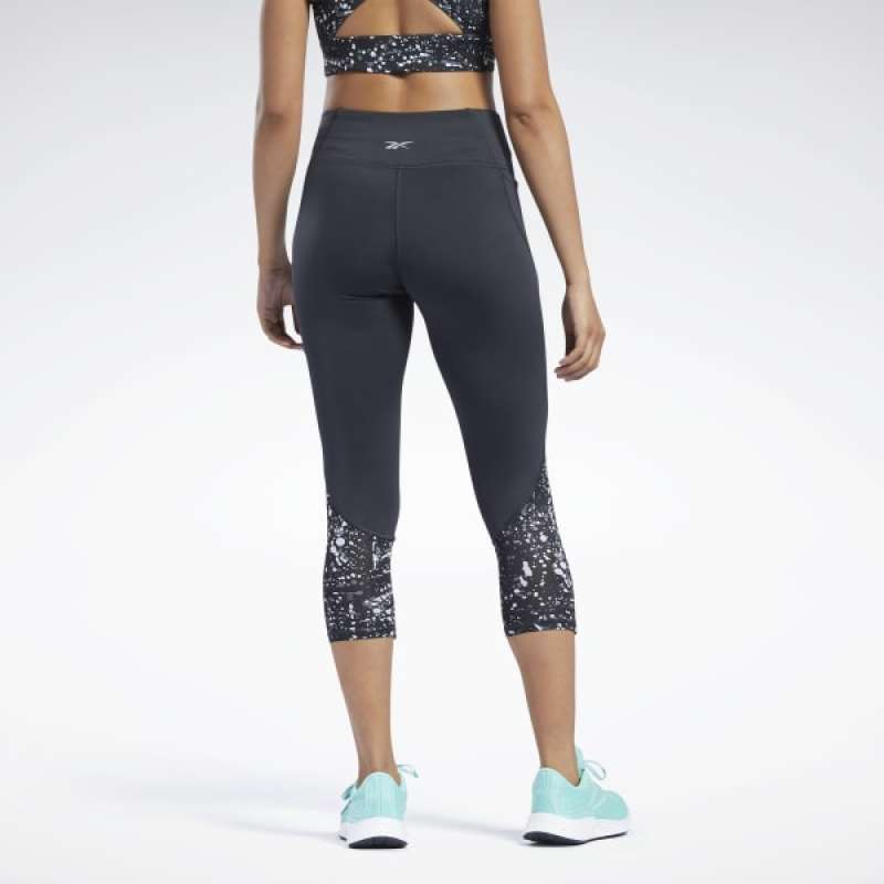 Jual Reebok Workout Ready Run Printed Capri Leggings Gs1930|celana Yoga ...