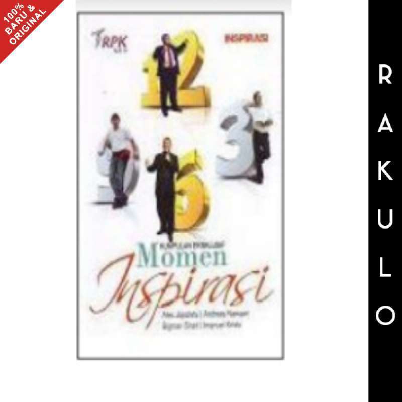 Jual Buku Kumpulan Ekslusif Momen Inspirasi - Alex Japalatu dkk di