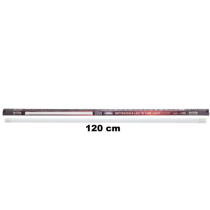 Jual Lampu Tl T8 Led 18 Watt Putih/kuning Panjang 120cm In-lite ...