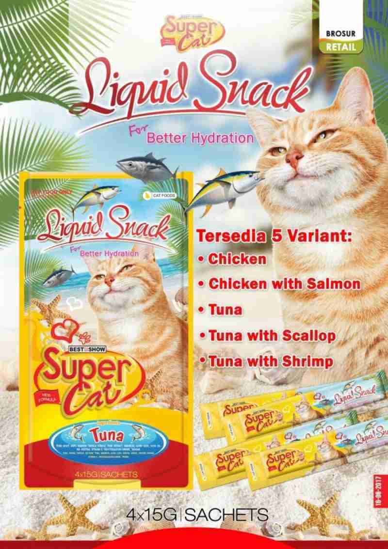 Jual Super Cat Liquid Snack di Seller Bekasi. Jaka Setia