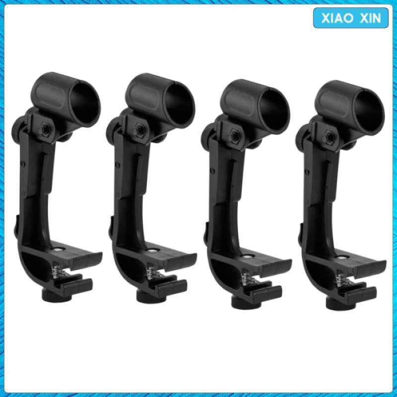 Jual BEST 4x Adjustable Microphone Drum Clamps Stand Drum