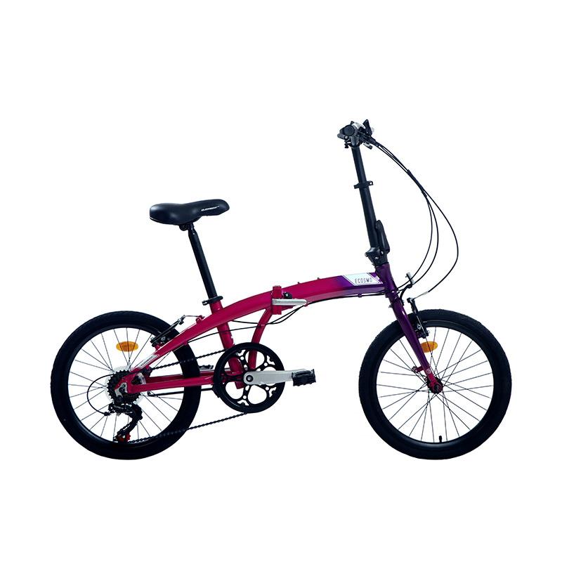 Jual Element Folding E Cosmo Alloy Sepeda Lipat - Pink [7