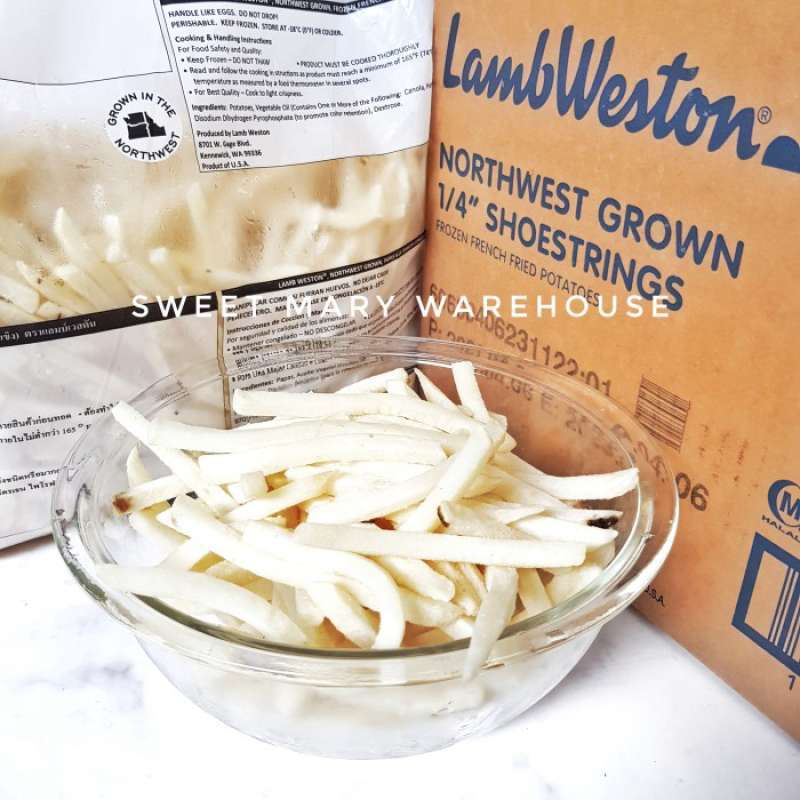 Jual Lambweston Shoestring 500gr Polos Import French Fries Kentang