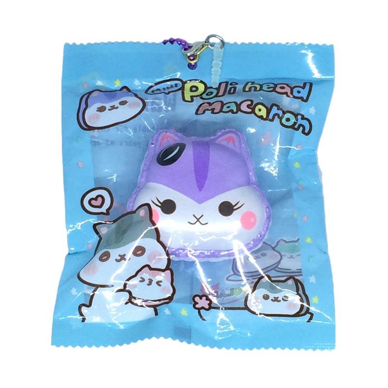Jual Squishy Popular Boxes Hk Poli Mini Head Macaroon Purple Maianan Anak di Seller Squishy Shop