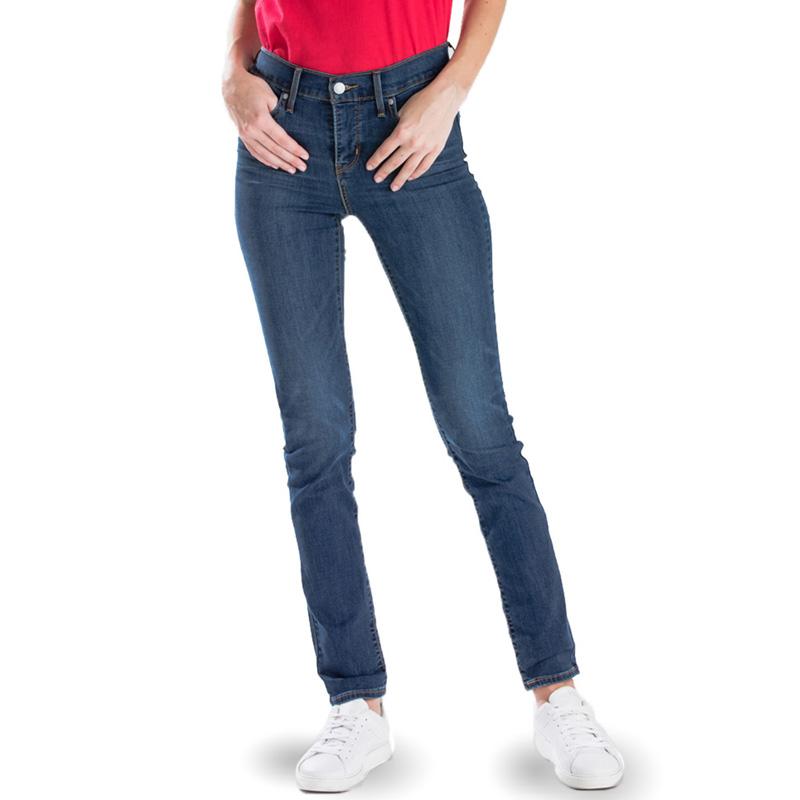 thumbnail image 2 of Levi's 312 Shaping Slim Jeans For Women - Authentic Blue Denim, Mid Rise, 32" Inseam (New With Tags) 2 of 4