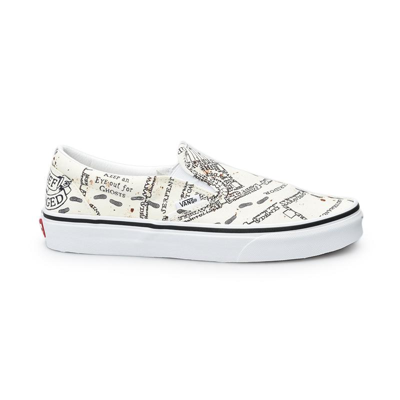 Jual Vans Ua Classic Slip On Harry Potter Marauders Map Classic Sepatu