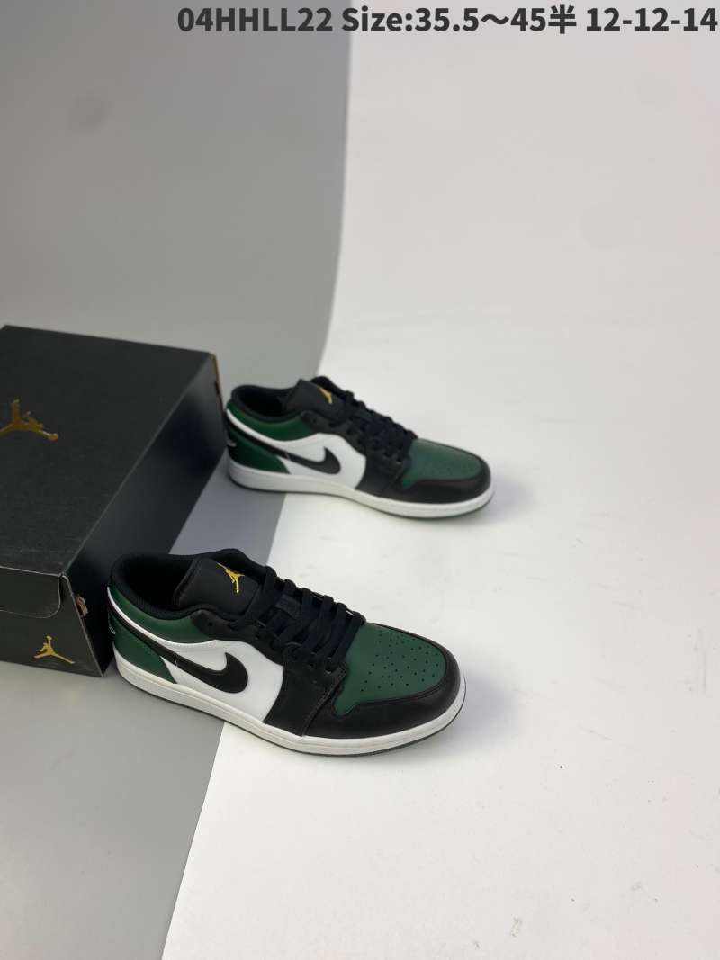 aj1 low green toe