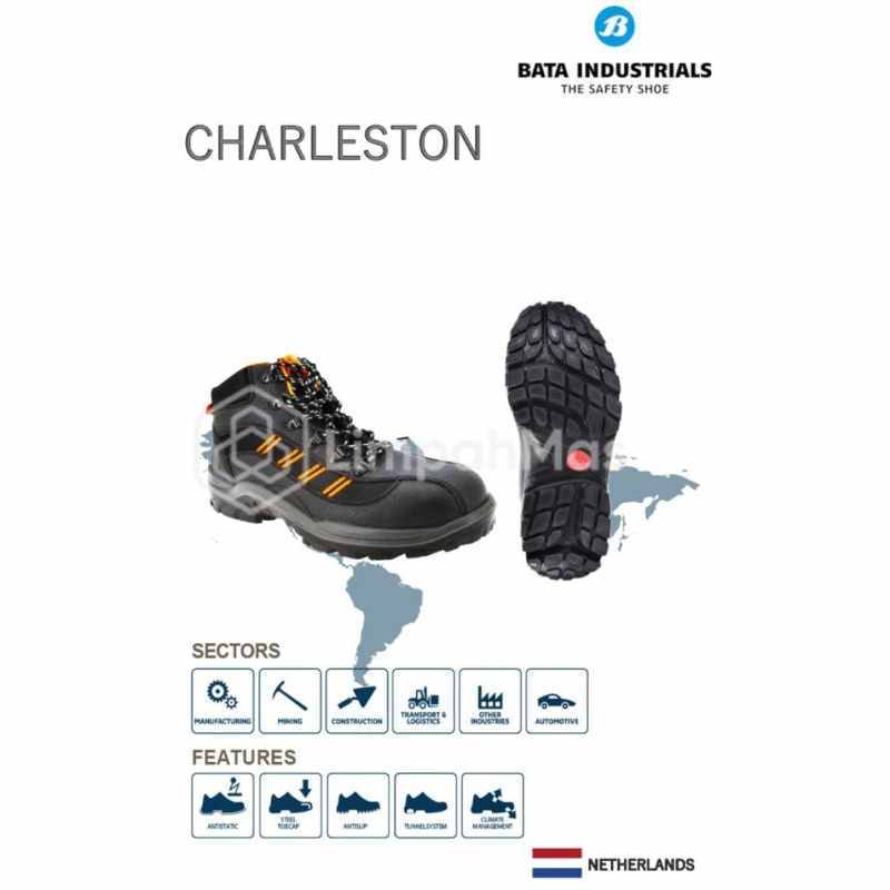 Jual Sepatu Safety Bata Industrial Charleston di Seller Bena Store