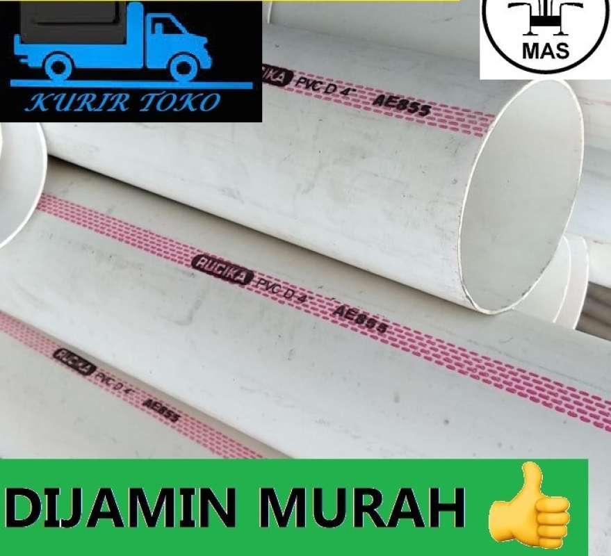 Jual Pipa Rucika Standar 4 4in Type D panjang 4 meter dulu merk wavin