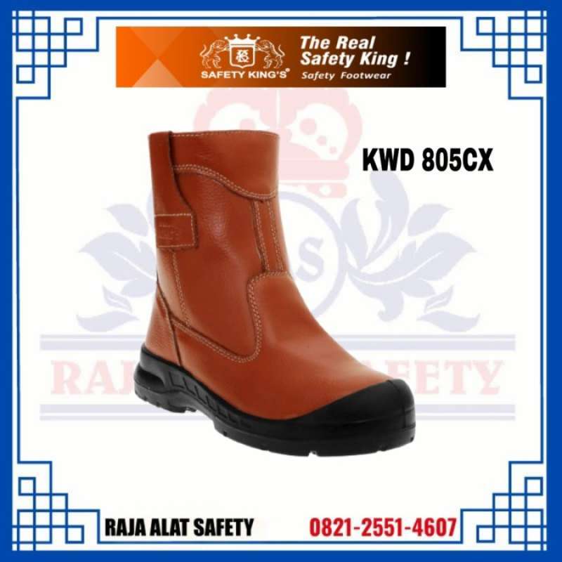 Jual Sepatu Safety Boot Kings KWD 805X / Safety Shoes King 805CX