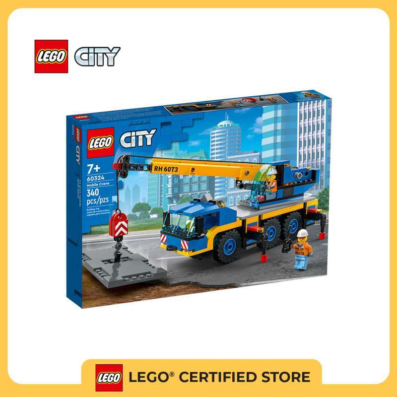 Jual LEGO 60324 CITY Mobile Crane di Seller BricksID Official Store ...