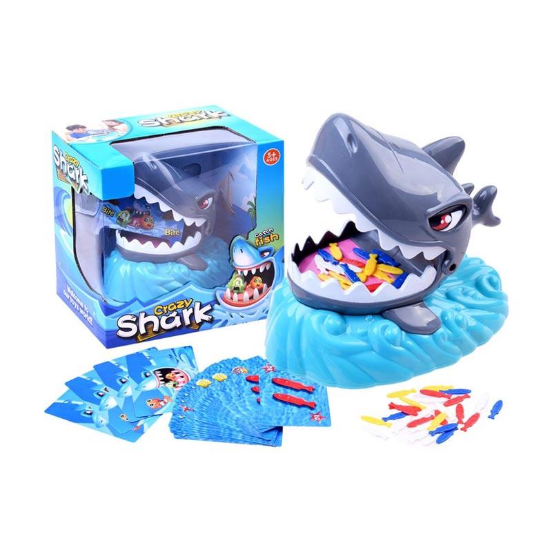 Jual Dnd Shop Family Game Crazy Shark Ikan Hiu  Gigit Ambil