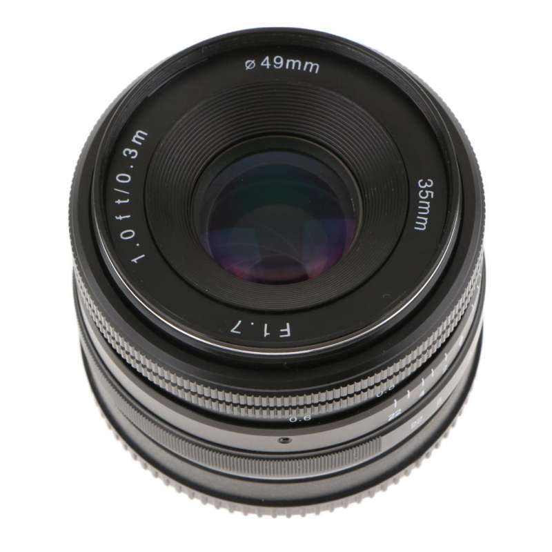 Jual 35mm F/1.7 EMount APSC Manual Fixed Prime Lens for Sony