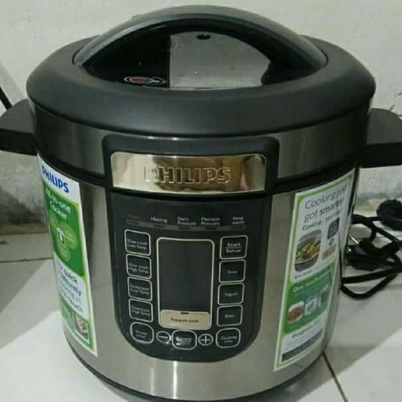 Jual Philips All In One Electric Pressure Cooker Hd2137/30 Hd 2137 di