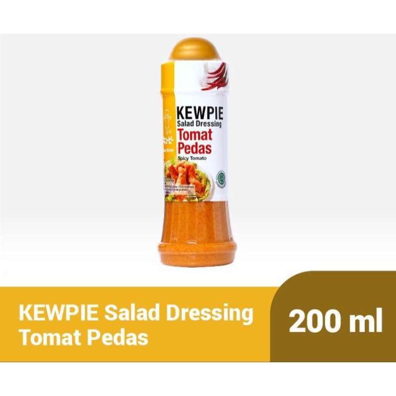 Jual KEWPIE Salad Dressing 200ml / Wijen Sangrai / Tomat Pedas