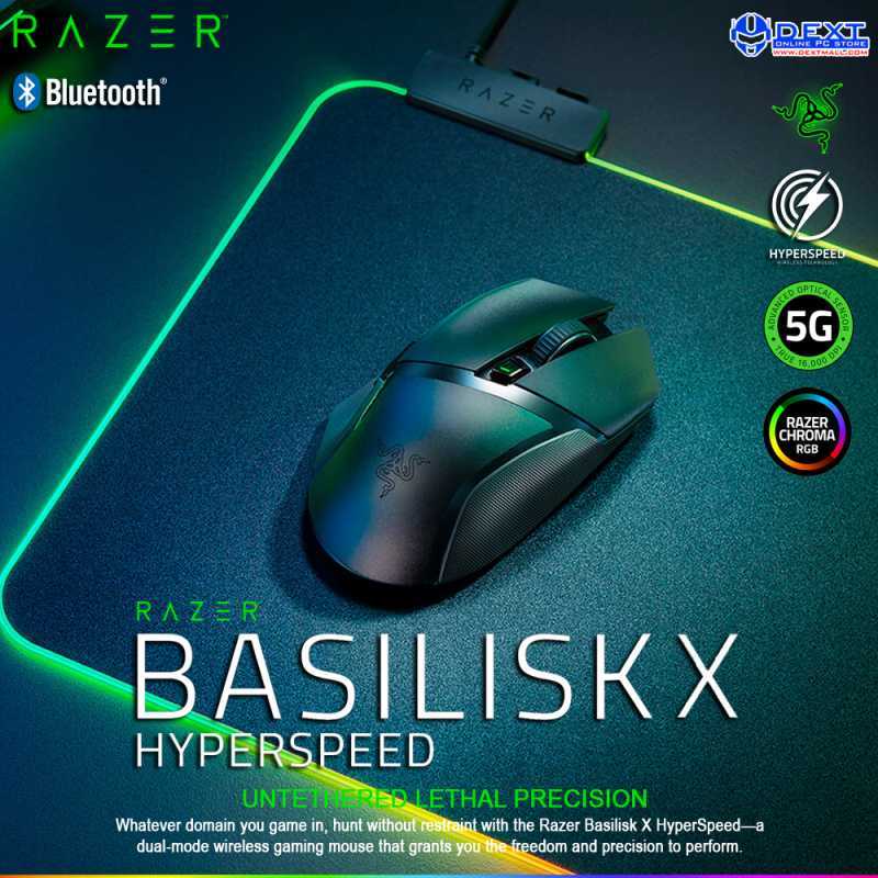 Jual Razer Basilisk X Hyperspeed Wireless Bluetooth Gaming Mouse Di ...