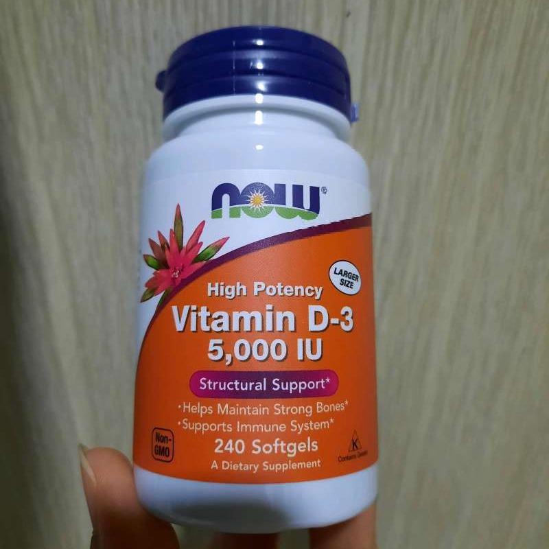 Promo vitamin D3 now 5000ui softgel 240 Diskon 20 di Seller Frisca