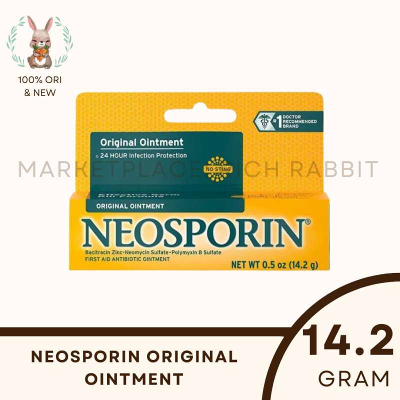 Jual Neosporin Original Triple Antibiotic Ointment Obat Luka 14.2gr Di