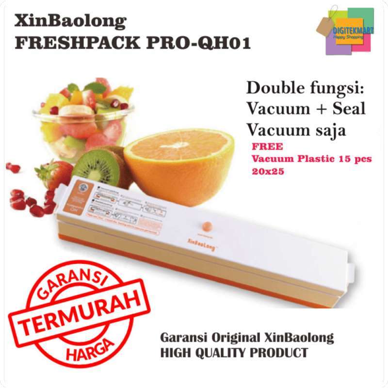Jual Vacuum Sealer Machine, Freshpack ProQh 01, Mesin Vacuum Kode 094