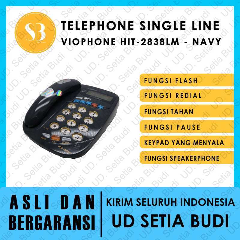 Jual Telephone single line Viophone HIT2838LM di Seller TOKO SETIABUDI