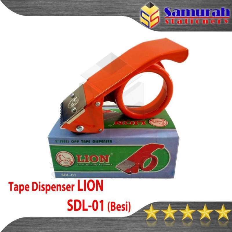 Jual Tape Cutter Lion Sdl01 Bahan Besi 2 / Tape Dispenser Sdl 01