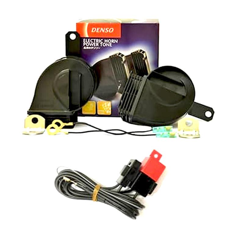 Jual Denso Horn Trumpet Keong Waterproof Klakson Mobil [12V/ Relay Set