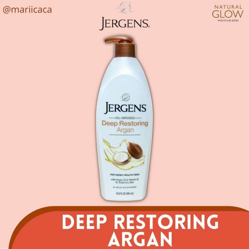 Jual Jergens Body Lotion Deep Restoring Argan di Seller Mariicaca