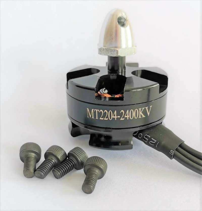 Supporto Protezione Motore Brushless Per Quadricottero 2204 2206 &ndash; Colore Rosso (per FPV QAV250)
