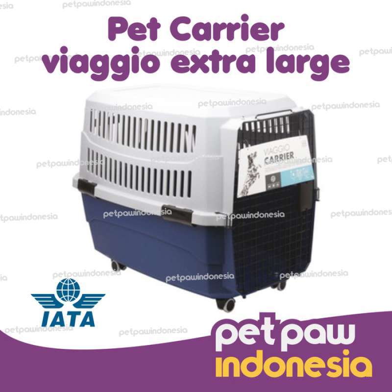 Jual Pet Carrier / Kandang Anjing Kucing Hewan Pet Cargo Viaggio Xl Di