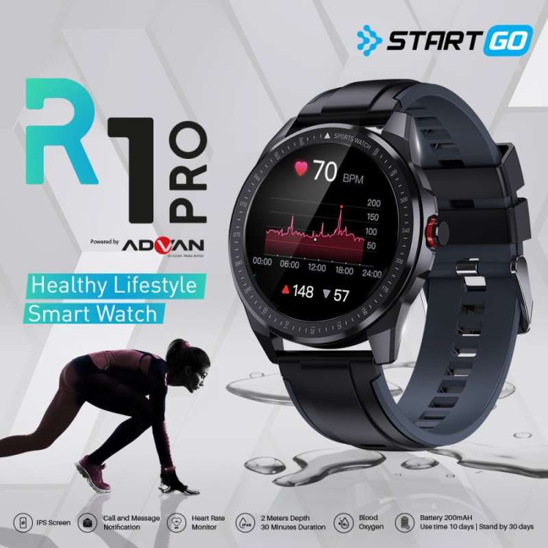 Promo Smartwatch ADVAN STARTGO R1 Pro 1.3 - ADVAN START GO R1 PRO ...