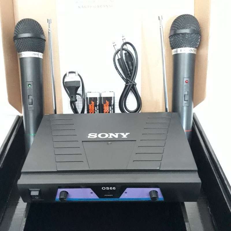 Promo Mic SONY SN-66 Mic Wireless Mic Wireles Microphone Tanpa Kabel