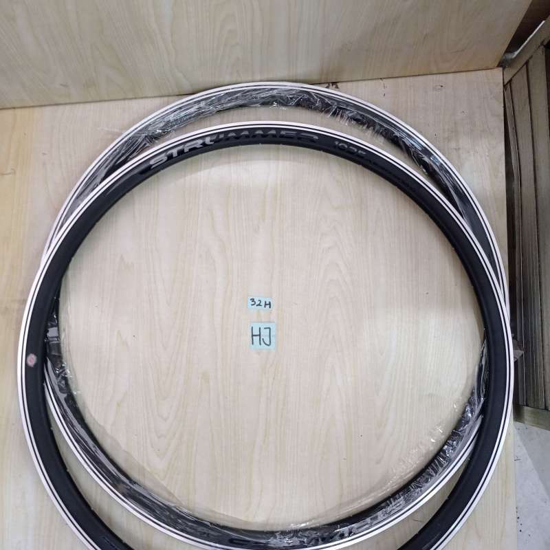Jual Rims Rim Velg Strummer Aeroroad 700C 30 mm 32H Hitam Abu Aero Road ...