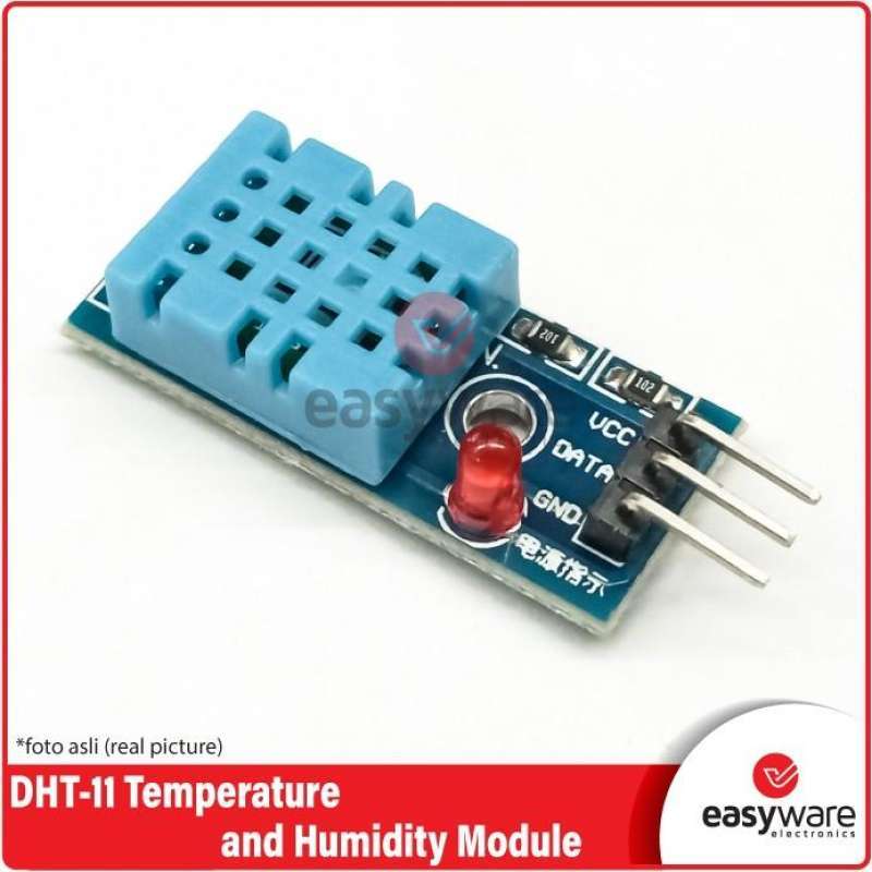 Jual DHT11 DHT-11 TEMPERATURE AND HUMIDITY SENSOR MODULE DHT11 MODULE ...