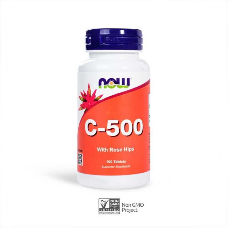 Jual Now Foods Vitamin C500 mg vit C500 vitc food varian Rose Hips