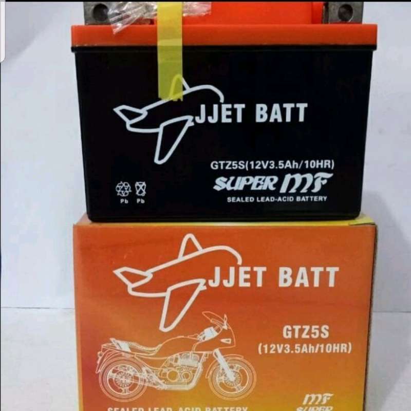 Jual Aki kering Jjet Gtz5s aki motor Honda CS 1 city sport 1 accu MF